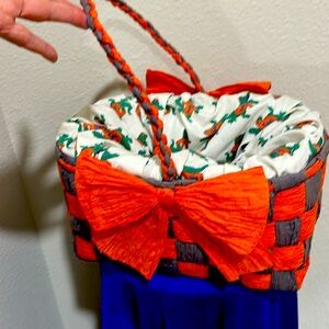 Gator Woven Decor University of Florida Basket
